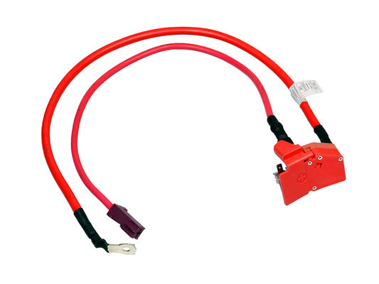 OEM Oe ব্যাটারি ক্যাবল স্থিতিশীল গুণমান ভাল স্থিতিশীলতা লাল রঙ oE: # 61126998059