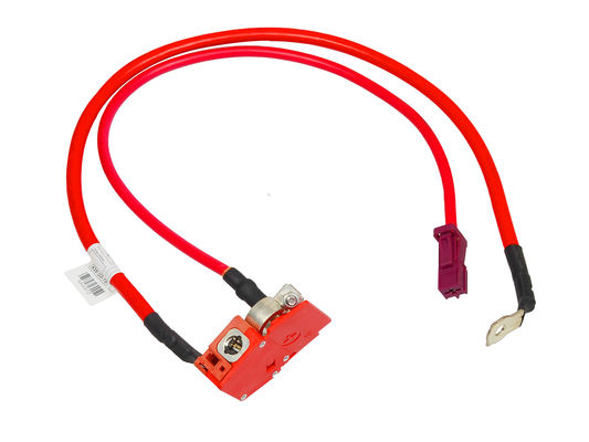 OEM Oe ব্যাটারি ক্যাবল স্থিতিশীল গুণমান ভাল স্থিতিশীলতা লাল রঙ oE: # 61126998059